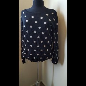 Retro Polka Dot Sweater